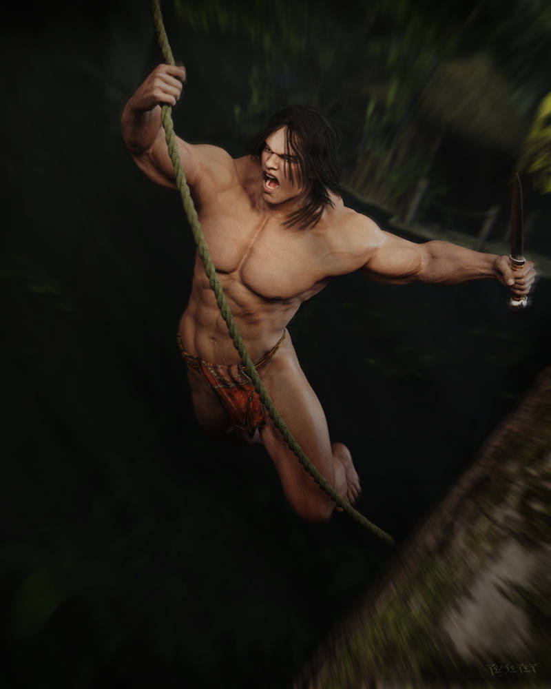 Тарзан на пляже Тарзан на пляже