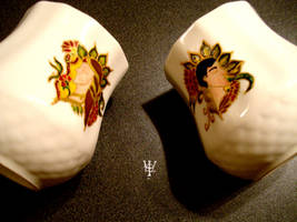 Bride and bridegroom mugs