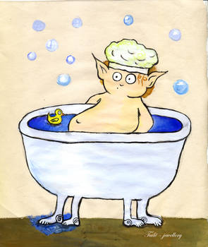 Hobbit bathtub