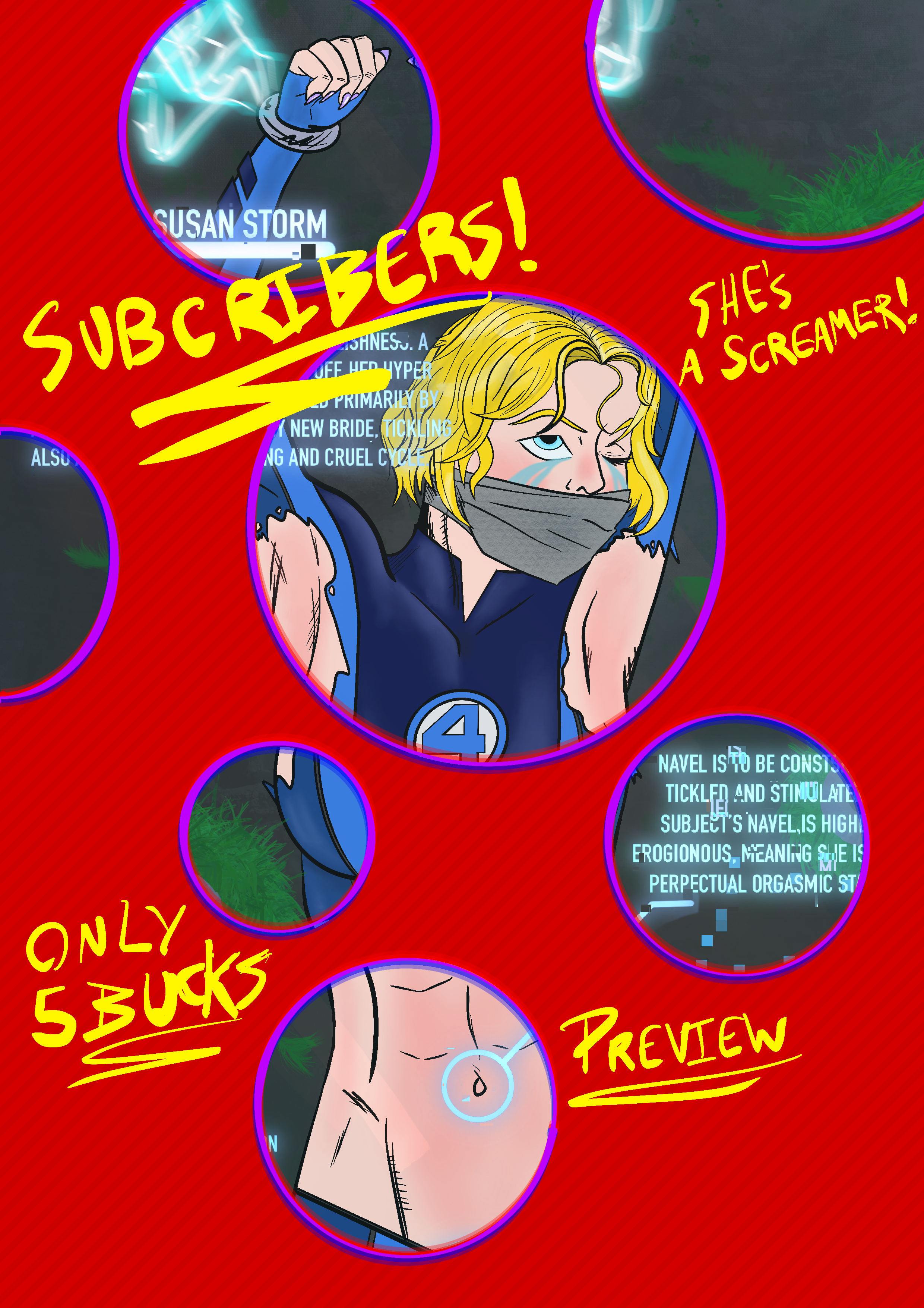 Paranormalnerdom Deviantart Ultimate Slave: Invisible Woman (PREVIEW) by paranormalnerdom on DeviantArt