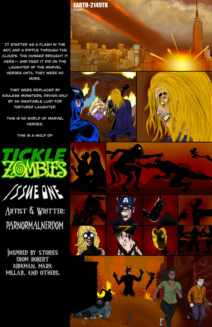 Paranormalnerdom Deviantart Marvel Tickle Zombies #1 (Page 1) by paranormalnerdom on DeviantArt