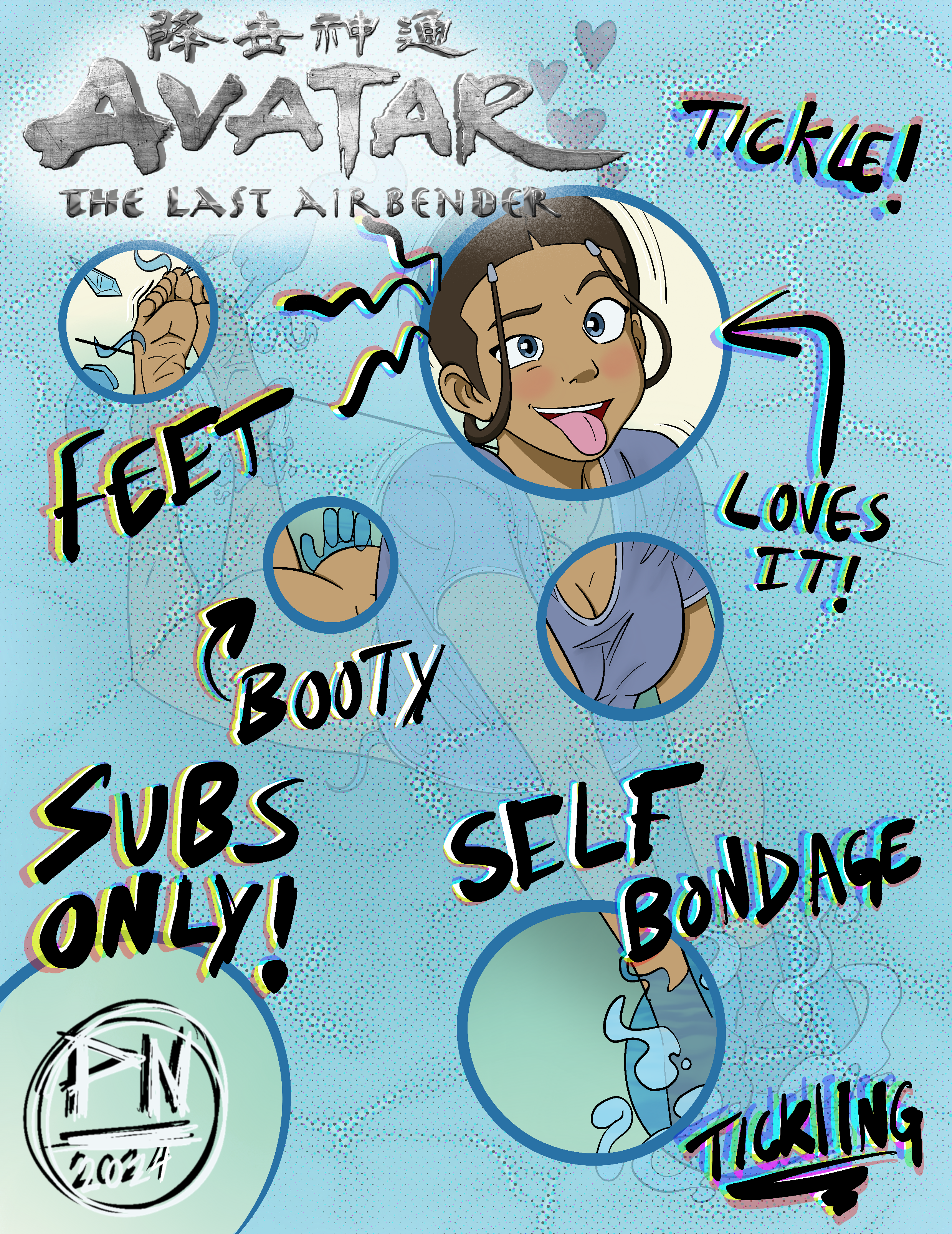 Paranormalnerdom Deviantart Katara Tickles Herself! (PREVIEW) by paranormalnerdom on DeviantArt