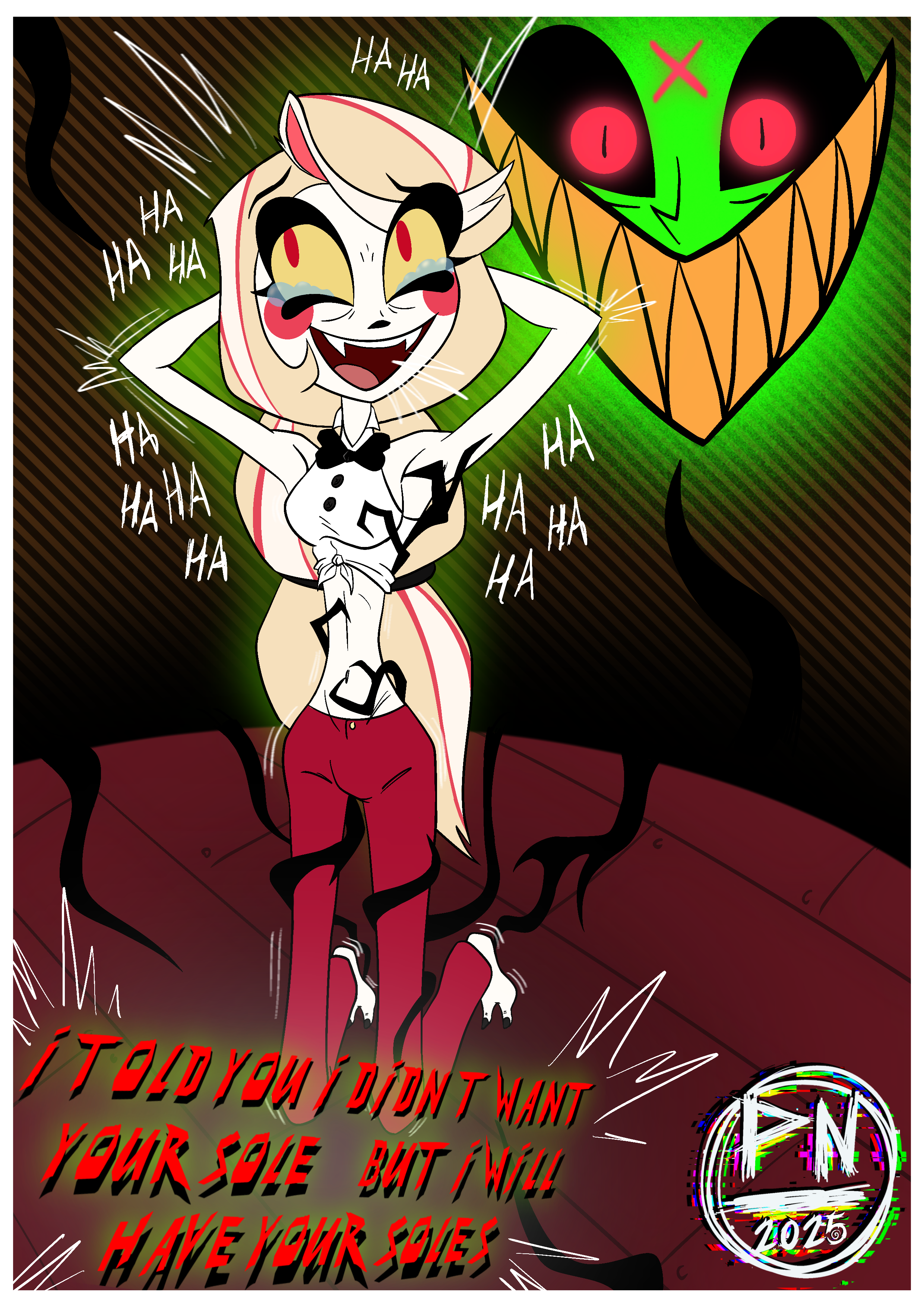Paranormalnerdom Deviantart Charlie Morningstar: Ticklish Deal (HAZBIN HOTEL) by paranormalnerdom ...