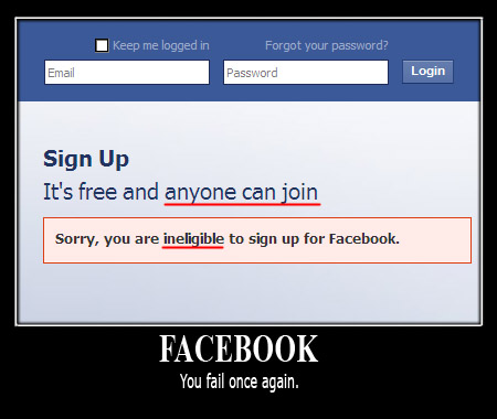 Facebook FAIL