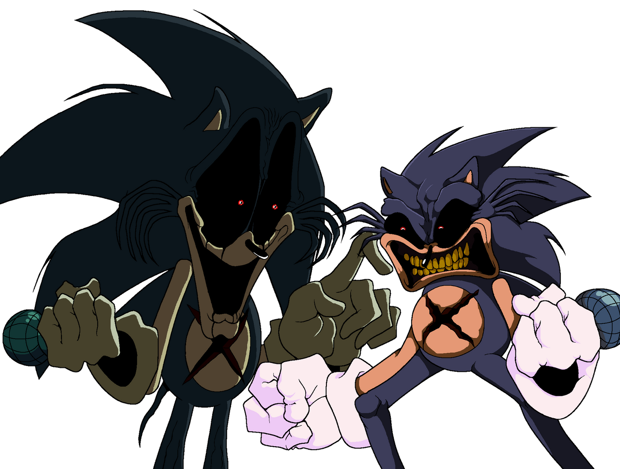 Trichael Lord X Vs. Trichael X by SoyFishPCA on DeviantArt