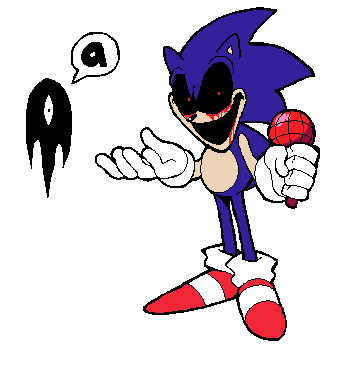 Funni Purpl Shad on Game Jolt: Sonic.exe 2011 pixel art (!don't