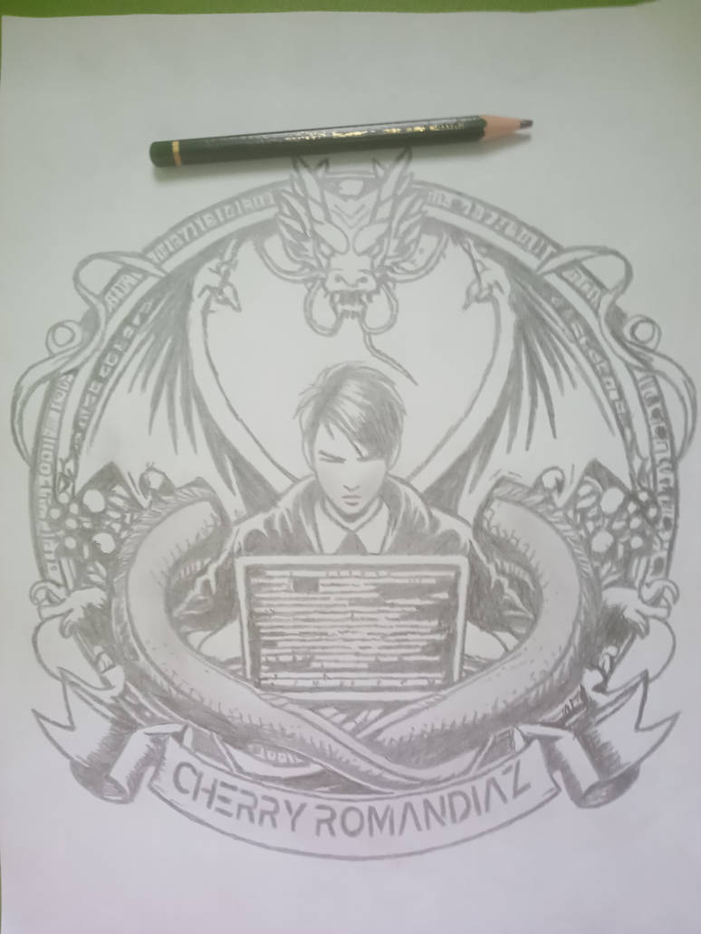 Sketch Artwork Programmer Surrounded By Dragon by cherryromandiaz on ...