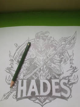 Sketch Artwork God Of Hades