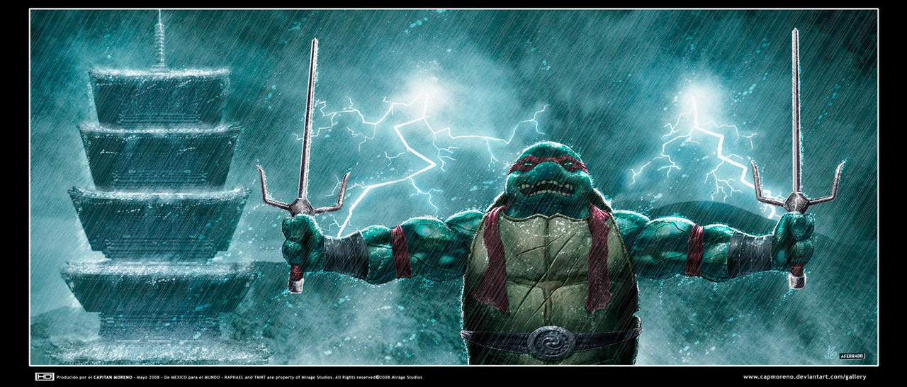 Tmnt Mage Raphael TMNT RAPHAEL by CapMoreno on DeviantArt