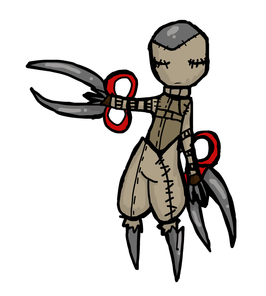 Scp Scissors Scissors sticker by herio on DeviantArt