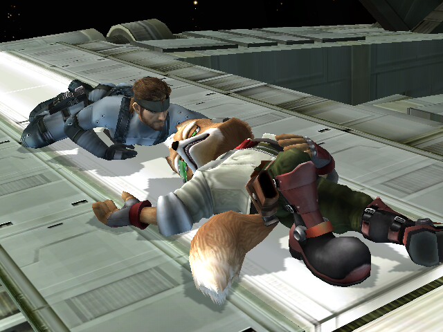 Fox McCloud and Solid Snake