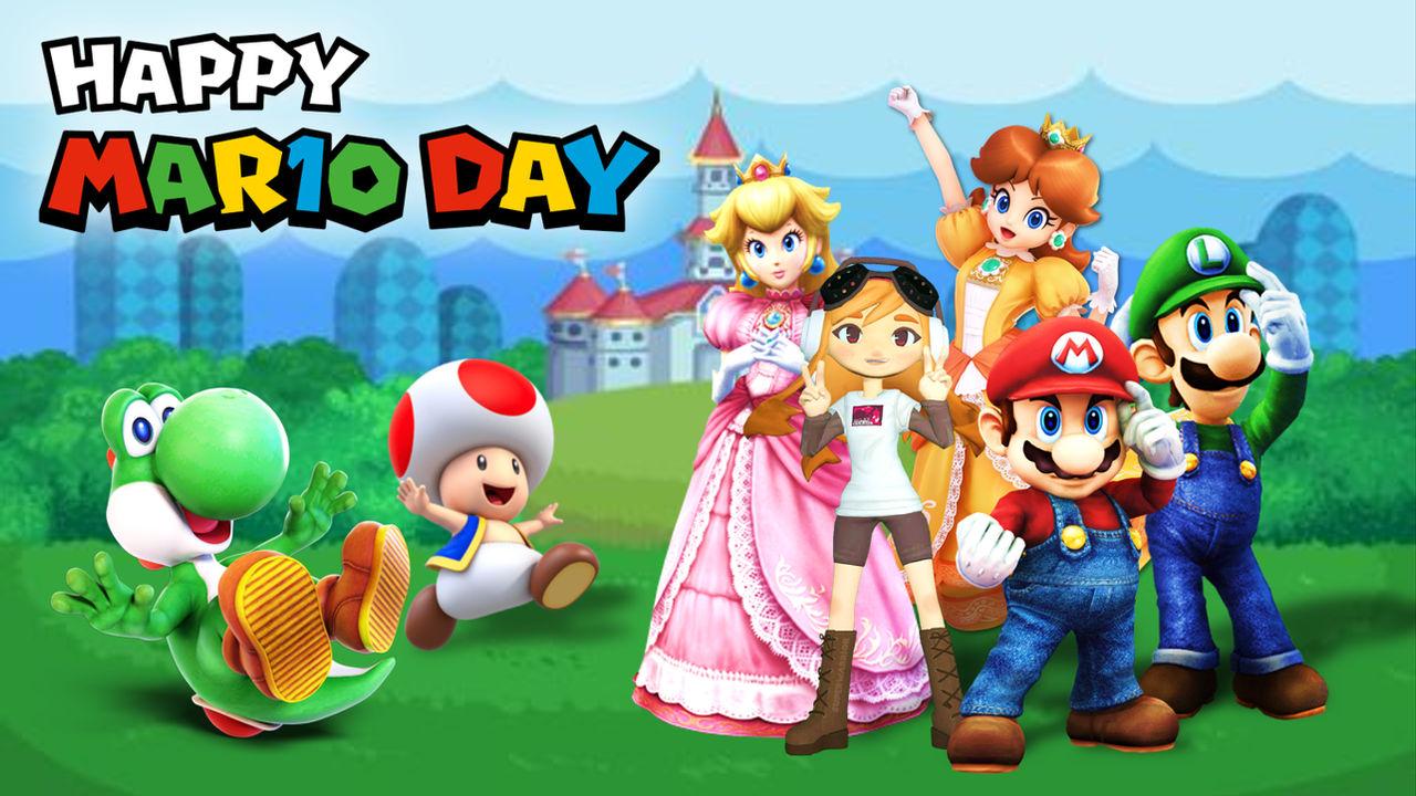 Happy Mario Day!! by WoodyXD2 on DeviantArt