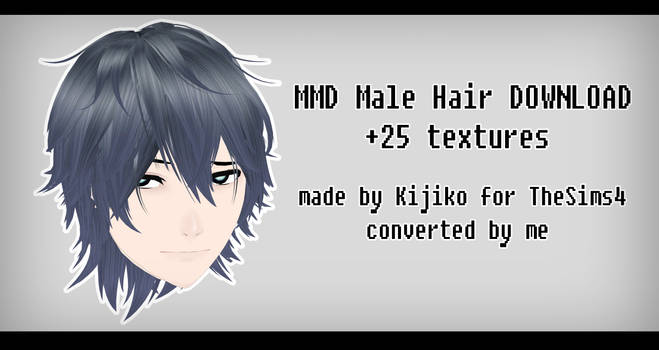 MMD - Watchers Gift - Male Hair by Kijiko download by IamMaemi