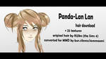 MMD - Watchers Gift - Panda Lan-Lan Hair + DL by IamMaemi