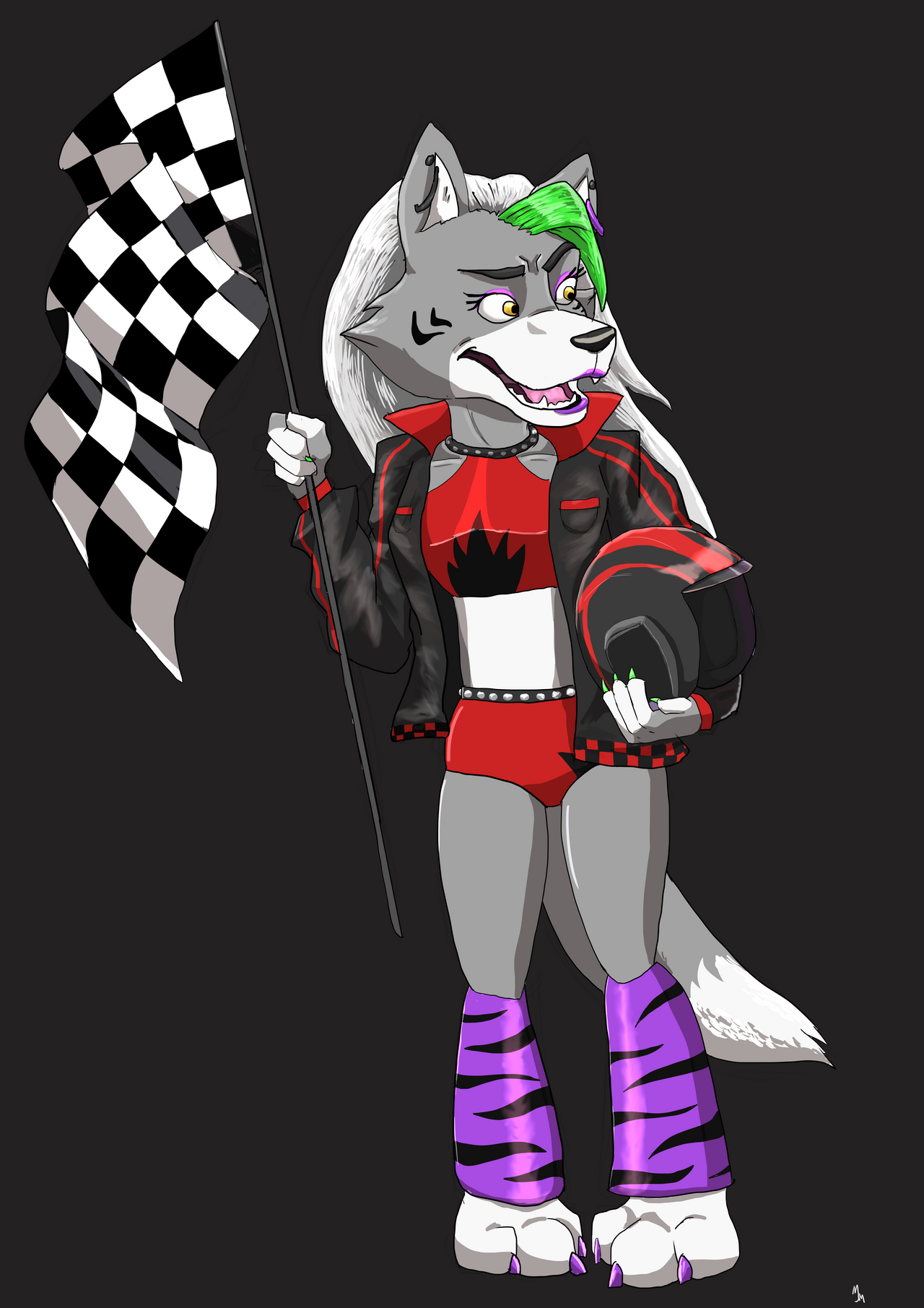 racing roxy. by madolyntigerwolf16 on DeviantArt