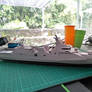 KRI REM Frigate Ship Papermodel (finished)