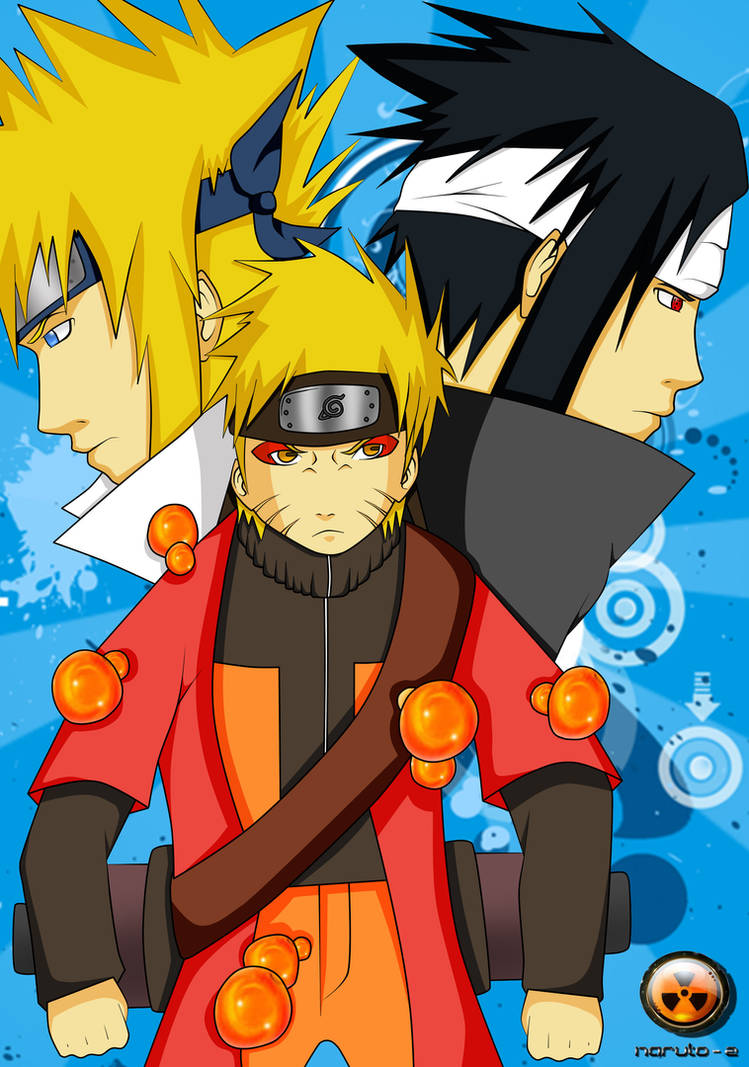 Naruto+Yondaime+Sasuke - Final