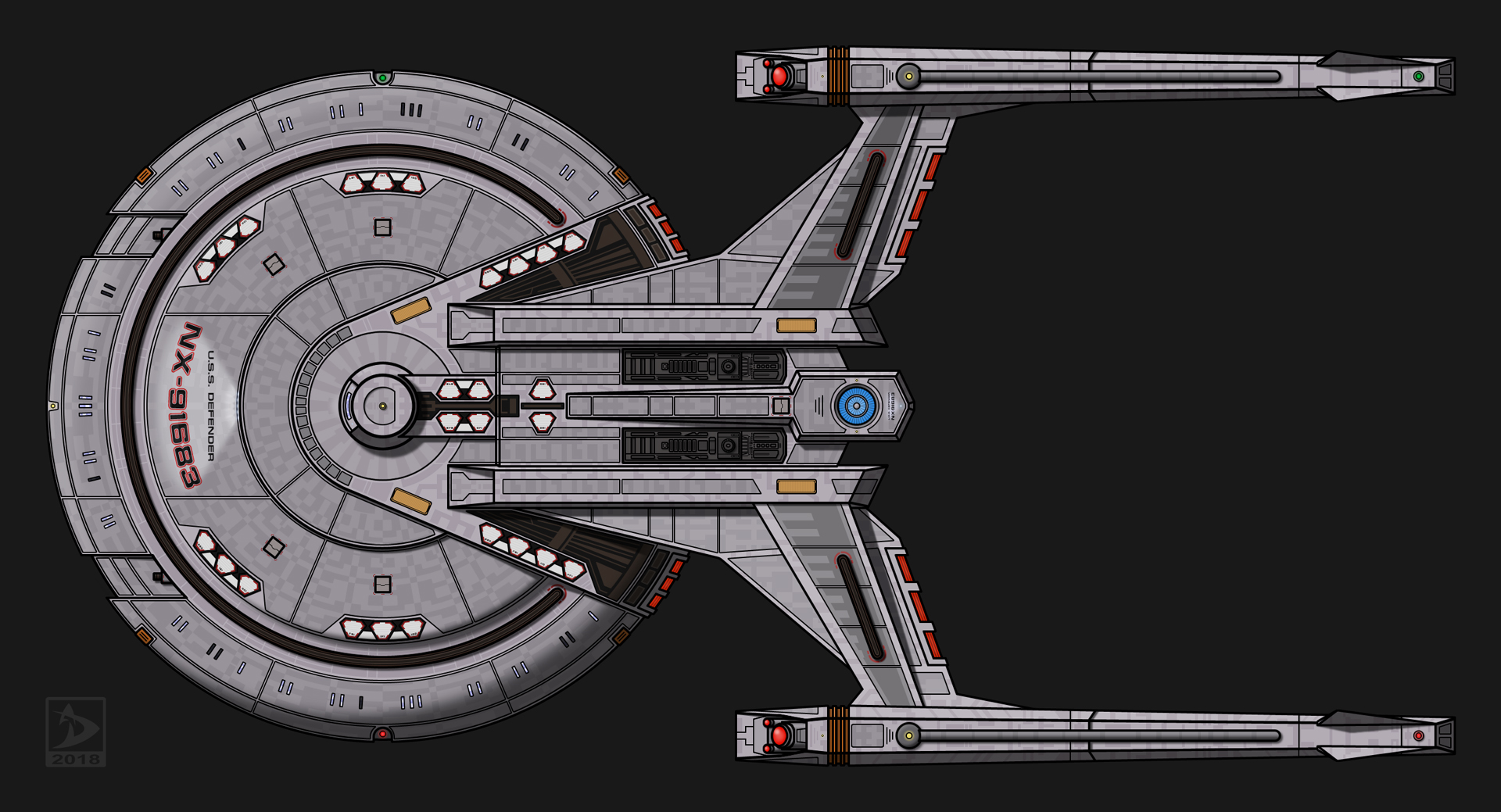 Defender Class Defender-Class (1) by Valdore17 on DeviantArt