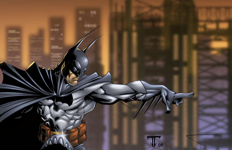 Batman Scott Campbell Townsend by juan7fernandez
