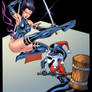 Harly Quinn VS Psylocke