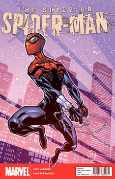 Superior Spiderman Cover Mockup