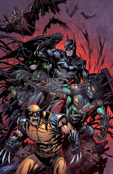 Batman The Darkness Wolverine