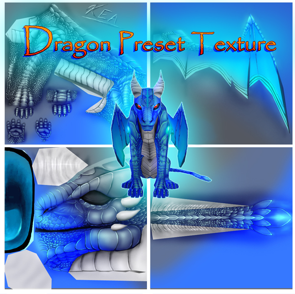 Updated - Free Dragon Preset Texture