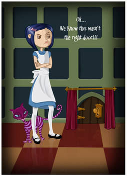 Coraline in Wonderland