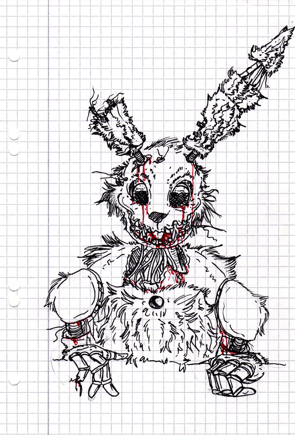Spring Trap (sketch from my class trip) by Silent-Scapegoat on DeviantArt