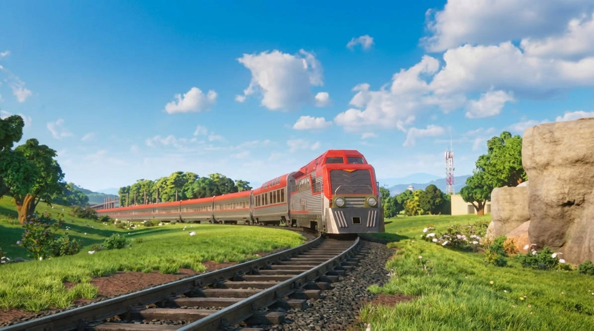 Arrow Train Red Arrow Express Train Driving three places by Cloob12 on DeviantArt