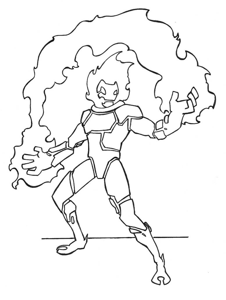 Pyronite Lineart by DaniloHokama on DeviantArt