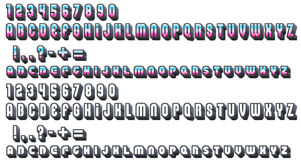 Super Mario Bros Wonder Font by BlueToad-10 on DeviantArt