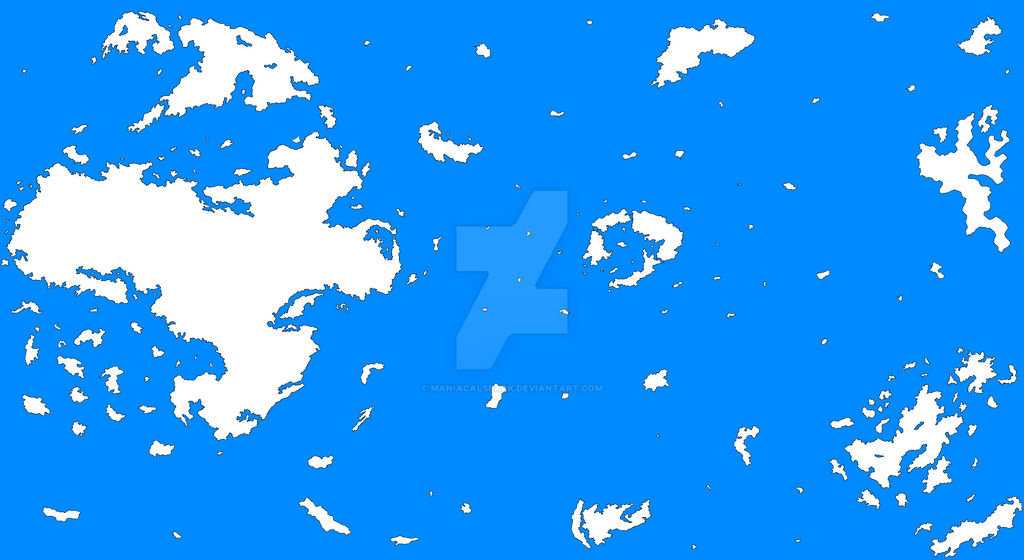 Map of Aevos by ManiacalSpark on DeviantArt