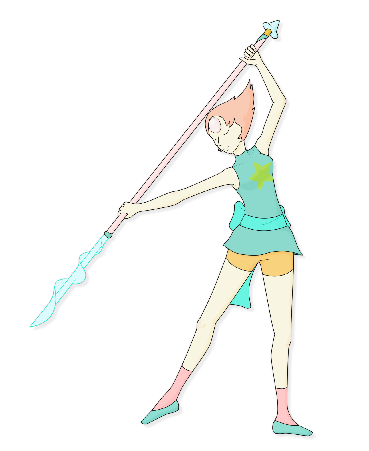 Dancing spear - Pearl's Fan Art