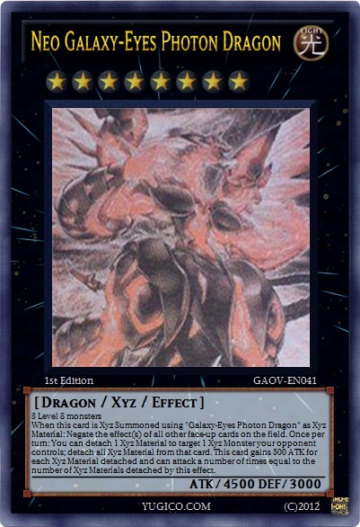 Neo Galaxy-Eyes Photon Dragon