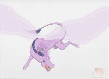 Draconified Twilight Sparkle