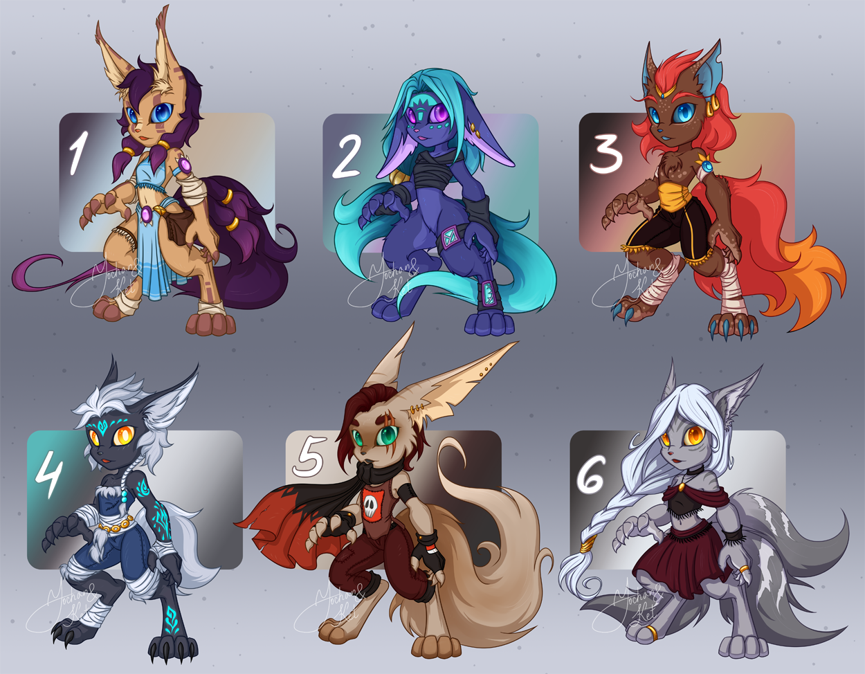 Adopts - Fantasy furries