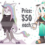 [Set Price CLOSED] Adopts