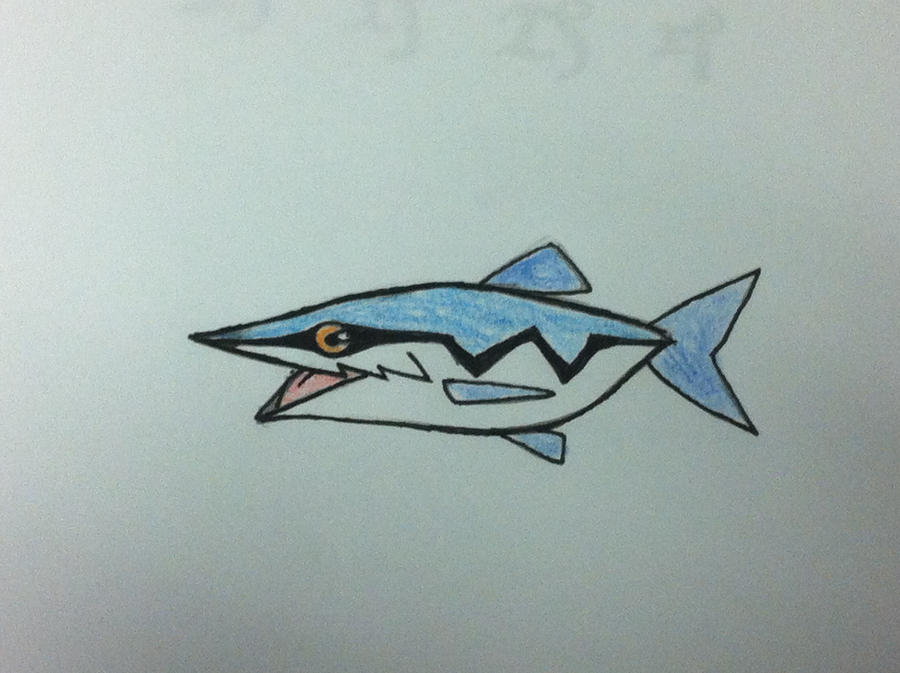Sharp Drawing Fish Sharp nosed fish by KronnicK on DeviantArt