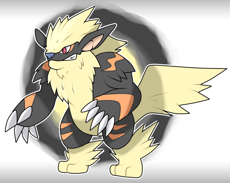 Mega Arcanine (FAN-MADE) by pokeluka on DeviantArt