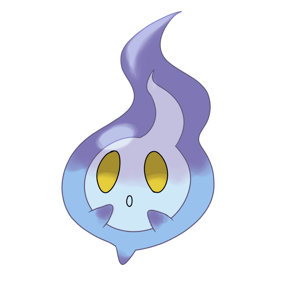 Litwick pre-evolution by KronnicK on DeviantArt