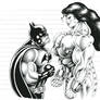Batman vs real Wonder Woman