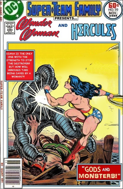 Wonder Woman and Hercules Cover