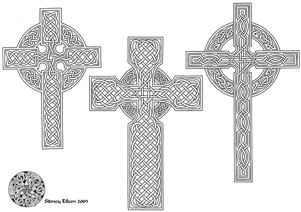 Flash - Celtic Crosses 2 Line by sidneyeileen on DeviantArt