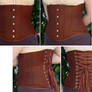 Brown Herringbone Underbust