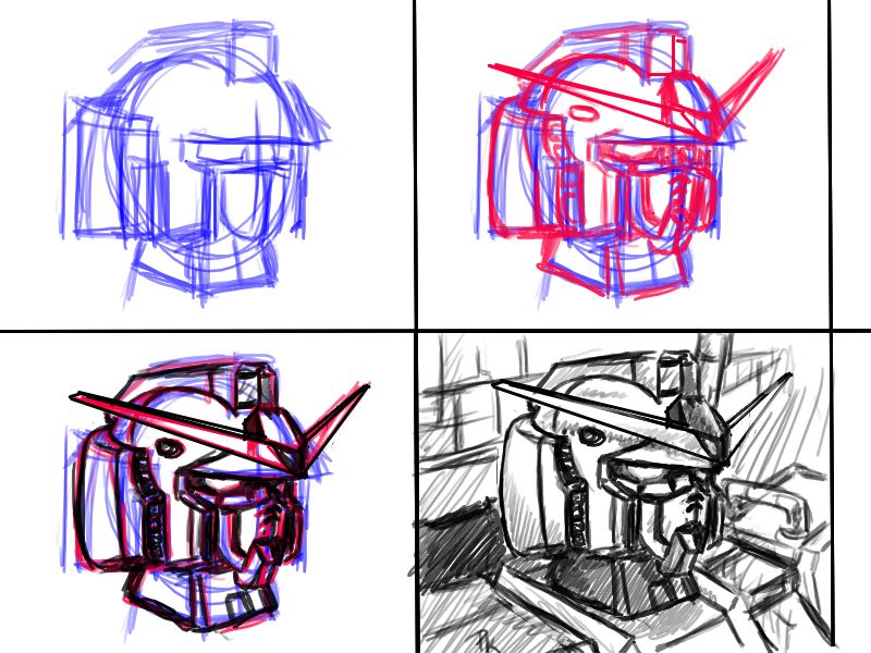 Basic Gundam Head By V2Buster On Deviantart
