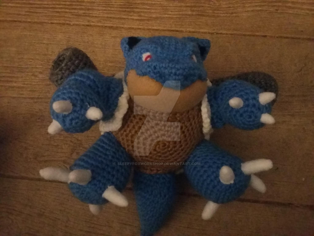 updated version of Blastoise! by SleepyFoxWorkshop on DeviantArt
