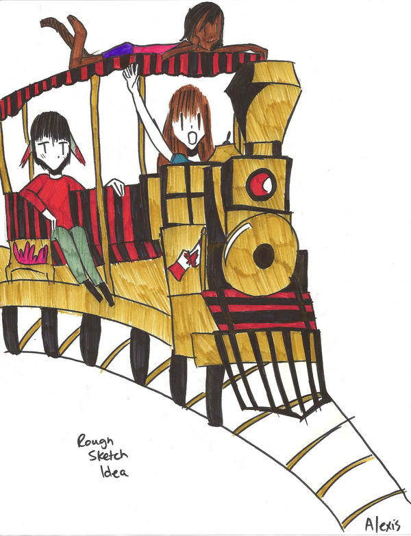 Train Ride by MikamiiYuno on DeviantArt
