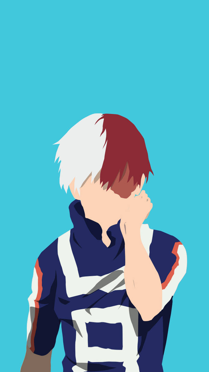 Todoroki Wallpaper phone by Derpdrake on DeviantArt