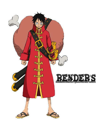 One Piece: Luffy render by Tsukishima1997 on DeviantArt